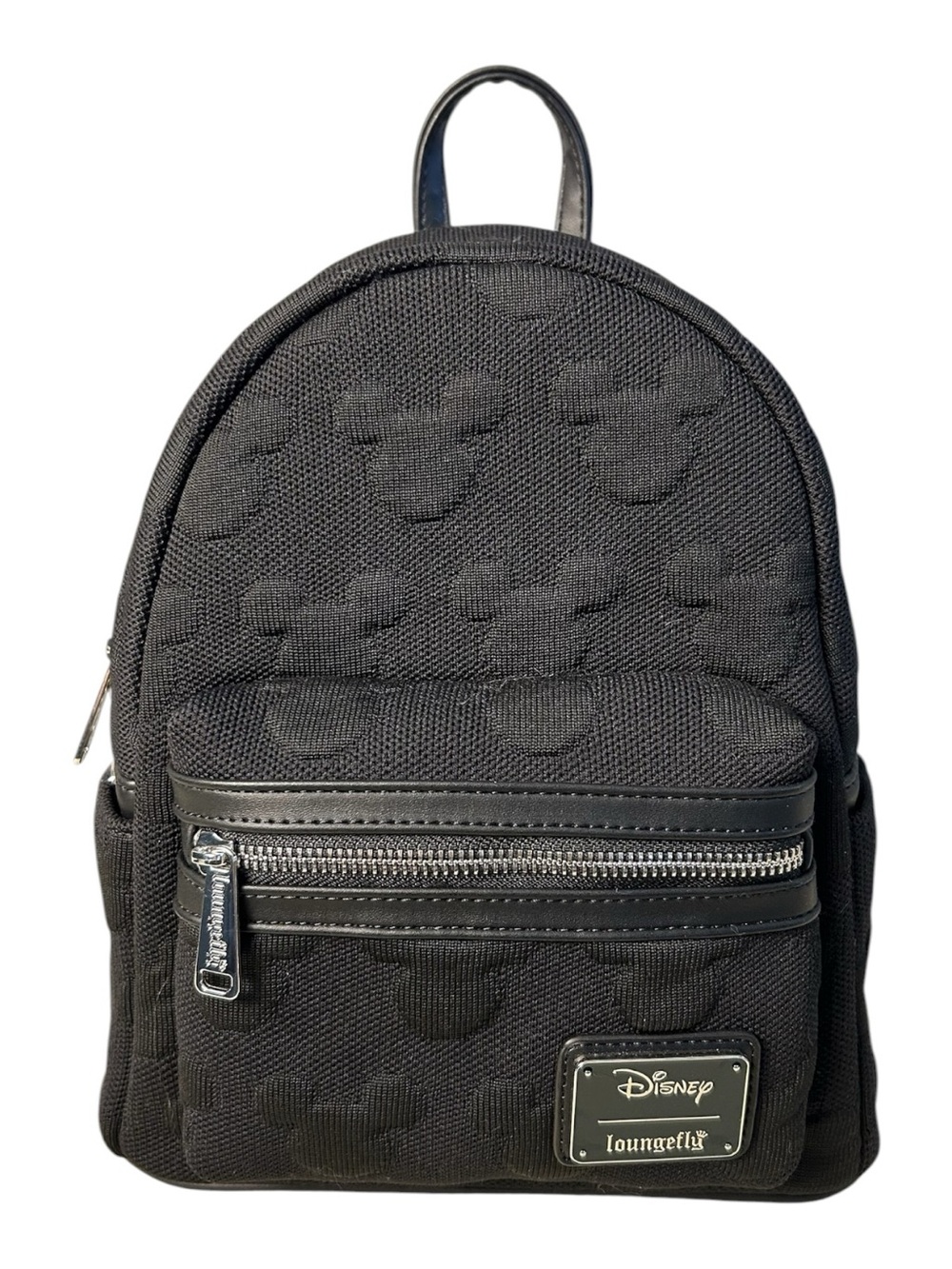 Loungefly Black Embossed Mickey Mini Backpack